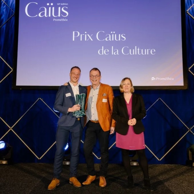DAP remporte le prix Caïus de la Culture